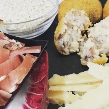 SUPPLI SPECK E RADICCHIO